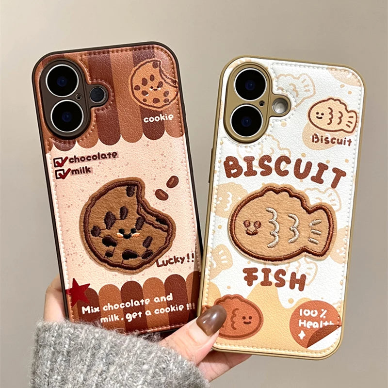 Snuggle Fins Cookie - iPhone Case